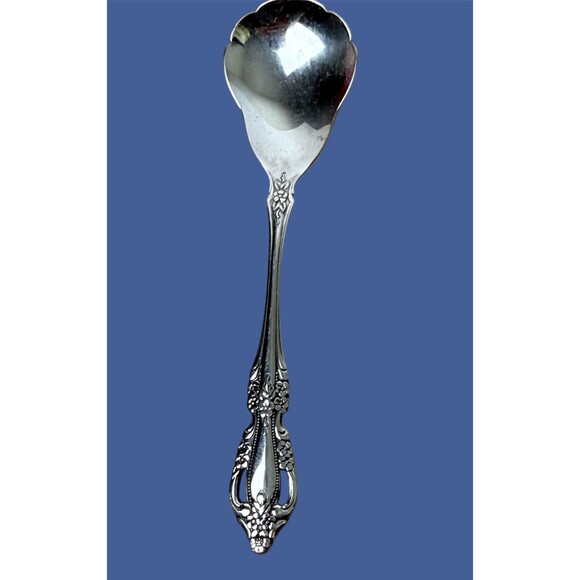 Oneida Raphael Stainless Distinction Deluxe Sugar Spoon Silverware Flatware VTG - Picture 1 of 4